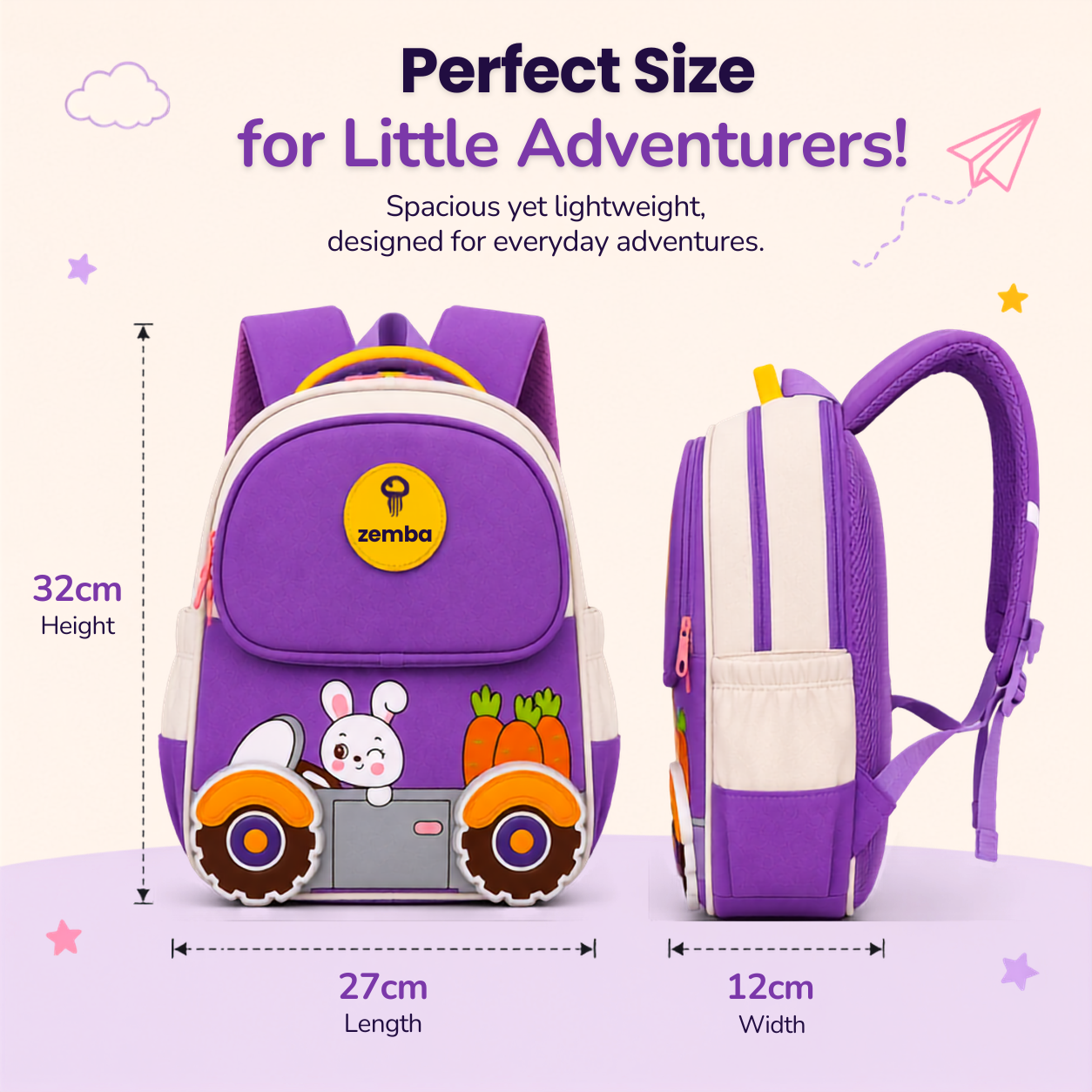 Adventure Bunny (Purple)